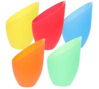 Plastic Horseshoe Lamp Shade Replacement 5 Pieces Decorative | Easy Install and Remove, Sturdy Structure, Living Room Décor, Family and Friends Use, Simple Style