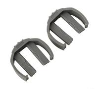 Plastic Hose Clamp C Clip for Karcher Jet Washer 4pcs(2 gray)
