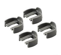 Plastic Hose Clamp C Clip for Karcher Jet Washer 4pcs(4 gray)