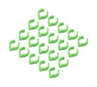 Plastic Hose Clamps for 27mm Dust Extractor & Sander Hoses - 10-Pack or 20-Pack, Green, Secure Crimp Connection for Yard, Garden & Outdoor POWERs Equipment(20pcs)