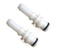 Plastic Hose Connector Stem for Karcher for Puzzi 100/200/300/400 Carpet Cleaner Replacement Part, Male Hose Fitting Compatible with for Puzzi 8 Series (Excludes 8/1C), 2-Pack(2 PACK)