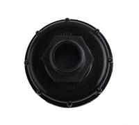 Plastic IBC Tank Adapter 60mm Coarse Thread Connector for Garden Hose, Suitable for 2 and 3/4 Female Standard IBC Valve S60X6 Container Water Systems (25mm)