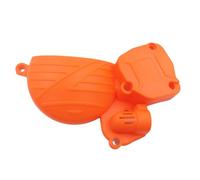 Plastic Ignition Protector Clutch Guard Cover Fits DT230 MT250 GPX TSE250R KEWS K18 Kayo HJ250 KT250 2T Water Pump Compatible With Various Dirt Bikes(Orange Clutch Cover)