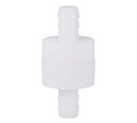Plastic Inline Check Valve, 8mm, One-Way Non-Return Valve for Fuel Oil Water Gas Air