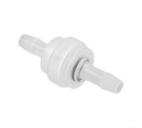 Plastic Inline Non Return Check Valve 3mm to 12mm Hose Connector for Water Petrol Diesel Oil Air, Way Fuel Valve Suitable for Marine Automotive RV Caravan(5mm)