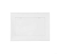 Plastic Inspection Hatch, Door Hinged Access Panel, for Inspection Hatch, Wall,Ceiling, White(100x150mm)