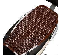Plastic Insulated Motorcycle Seat Cover With Breathable Waterproof Fabric Designed To Keep Seat Dry And Comfortable During Rides(Brown)