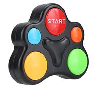 Plastic Interaction Music Light Memory Training Game Toy for Children's Intellectual Development and Self-Confidence (Alien one-handed memory training game console)