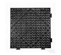 Plastic Interlocking Deck Tiles Easy Storage Bathroom Floor Splicing Drainage Mat Modular Flooring Leisure and Entertainment Area(12pieces)