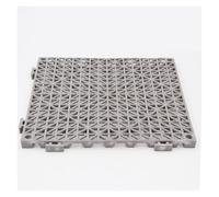 Plastic Interlocking Deck Tiles Interlocking Basement Flooring Shower Floor Mat Poolside Garden Path(4 Pieces)