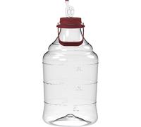 Plastic Jar Demijohn with Handle for Wine Cider BeerFermenting Storing Home Brew