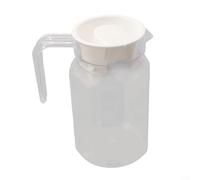 Plastic Juice Jug for Kitchen Use, Acrylic Thickened Water Pitcher, Fall-Resistant and Heat-Resistant, PC Material, Suitable for Beverages and Hot Drinks, 1.1L 0.8L 0.5L (0.5L)