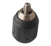 Plastic Keyless Chuck 1/2" Replacement Part 2609112190 | Fits for bosch GSR180-LI, GSB140-LI, secure three-jaw grip, quick bit changes, black plastic finish