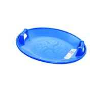 Kids Round Slide Plastic Snow Sledge Super Speed Handle Large Winter Resistant