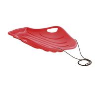 Plastic Kids Slide Snow Sledge Sea Shell Shape Rope Handle Safe Stable Fun Speed