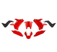 Plastic Kit 5 Pieces Yamaha T7 Revolution Red Black