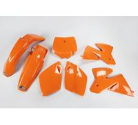 Plastic Kit Fairings Ktm SX 125 - 250 - 400 2000 Ufo Plast Orange