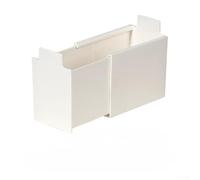 Plastic Kitchen Drawer Organizer Box with Handles for Spices and Accessories, PP Storage Rack for Home Office, Versatile Holder for Stationery and Small Items(Large)