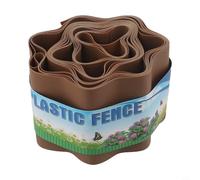 Plastic Lawn Edging for Garden Borders, Flexible and Weatherproof Strip to Maintain Neat Lawn and Garden Path Areas (15CMX9M)