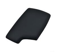 Plastic Leather Armrest Cover for BMW E90 LHD Models | Made of plastic and leather, available in black beige grey, for durable finish, resists wear and tear(Black)