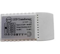 Plastic LED Driver | White,78x33x21 mm: For LED Lights, Strips(37-50,5 Pieces)