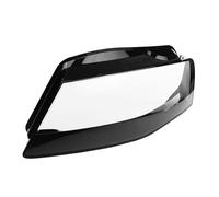 Plastic Lens Housing For A4 A4L B8 2009 2010 2011 2012 Left/Right Front Headlight Lens Cover Transparent Lampshade Clear Headlamp Shell Transparent Material(Left)