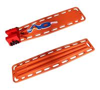 Plastic Life Board Stretcher, Swimming Pool Rescue Stretcher with Head Bed and Neck Brace Spinal Immobilization Strapping System of Water Rescue Stretcher