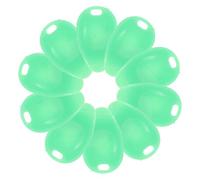 Plastic Lottery Scratcher Tool Flat Edge 10pcs Portable Small | Light Green, Sturdy and Easy to Clean, Office and Car Use, Sticker Label Remover for Tickets and Cards