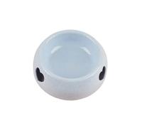 Plastic Love Dog Rice Bowl Single Bowl Cat Food Basin Practical Good-looking Lightweight Cat Love Dog Food Bowl Water Bottle(Blue,L)