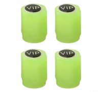 Plastic Luminous Tire Valve Glow Covers the Dark Wheel Valve Stem in Dustproof 4pcs Air Cars Having for Compatible Trucks Motorbikes Bicycles Usual for Fit