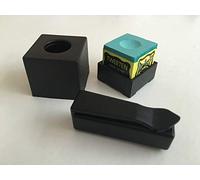 Plastic Magnetic Snooker or Pool Cue Chalk Holder