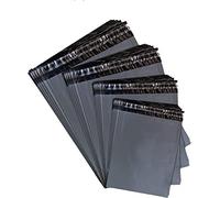 Plastic Mailing Postal Bag - Grey (12 X 16) (10 X 14) (17 X 24) Pack of 10 25 50 100 1000 (Pack of 100, 10" X 14")