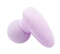 Plastic Massage Gun with 6 Speeds Type-C Charging Percussion Massager Compact Deep Tissue Massager for Pain Relief(Lila)
