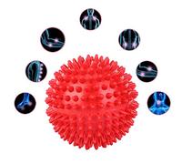 Plastic Massage Roller Body Spiky Balls Fitness Finger Relax Tool Green 9cm Roller Spiky B Spiky B Finger Relax B Fitn Ball Sm Spike for Neck Therapy (Large Size 9cm)
