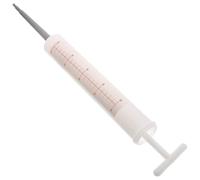Plastic Measuring Injection Syringe Toy Fake Injector Pretend Doctor Nurse Roleplay Game Prop for Cosplay Party Prop