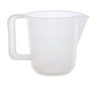 Plastic Measuring Jugs with Handle 473ml Clear Mixing Jug for Baking Kitchen Cooking Plastic Jug with Measuring Scale & Easy Pour 2 Pack