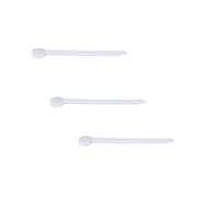 Plastic Measuring Scoop, 1/8 Teaspoon (.625 cc | A Pinch) Long Handle Spoons for Powders, Granules, Coffee, Pet Food, Baking Supplies, Protein and Other Dry Goods, BPA Free (Set of 3)