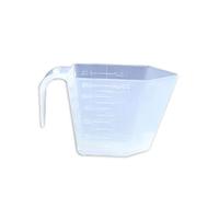 Plastic Measuring Scoop, (250 cc | 1 Cup | 8 Oz. | 250 mL) Long Handle Spoons for Powders and Granules, Coffee, Pet Food, Grains, Protein, Spices and Other Dry Goods, BPA Free (Pack of 2)