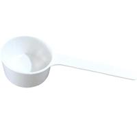 Plastic Measuring Spoon Coffee Protein Milk Powder 8ML Kitchen Spoon Tool WhiteStrong and Long-Lasting