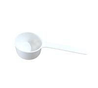 Plastic Measuring Spoon Coffee Protein Milk Powder Scoop 8ML Kitchen Spoon Tool White Worktop Savers