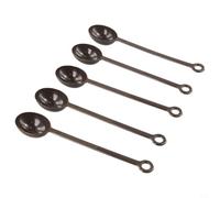 Plastic Measuring Spoons 5PCS 10g Capacity for Coffee and Espresso with Long 200mm Handle Suitable for Fruit Powder and Moka Pots