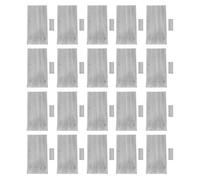 Plastic Mesh Canvas Sheets 20pcs Crafting Set with 10 Large 10 Small for DIY