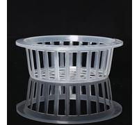 Plastic Mesh Cloning Basket for Aquaponics and DWC Systems with Open Structure to Promote Root Oxygenation and Nutrient (A1 10pcs)
