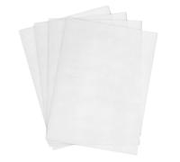 Plastic Mesh Sheet 4 PCS Plastic Mesh Canvas Sheet 14 CT Aida for Cross-Stitch,Making Jewelry Organizer (11x8Inch) White