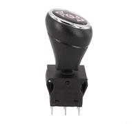 Plastic Metal DPDT Slide Switch 3-Position Forward Stop Back(Black)