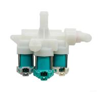 Plastic Metal Inlet Solenoid Valve White Finish