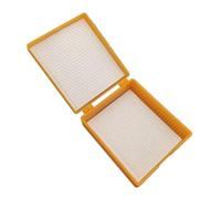 Plastic Microscope Slide Box 25pcs Storage Case for Prepared Slides