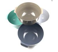 Plastic Mixing Bowls Nesting Bowls for Space Saving Storage,