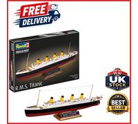 Plastic Model Kit R.M.S. Titanic 1:1200 Scale with Display Stand and Stickers