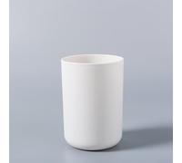Plastic Mouthwash Cup Solid Colour Toothbrush Mug for Travel 10.5cm | Portable and compact 10.5x7.2cm plastic tumbler for travel and daily bathroom use.
